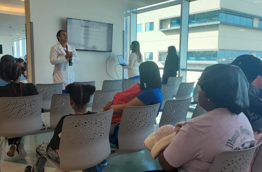 CEASNA orienta a familias sobre alimentaci&oacute;n saludable infantil mediante charla educativa en el &aacute;rea de Pediatr&iacute;a